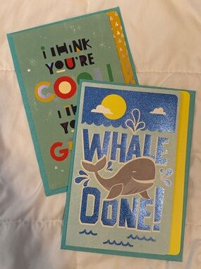 🌻 Bundle of 2 Hallmark Congratulations Cards